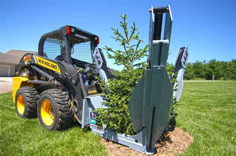 caterpillar skid steer tree spade|used tree spades for sale.